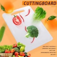 Durable PP cutting board non-slip vegetable and fruit cutting board household kitchen kitchen camping cutting board