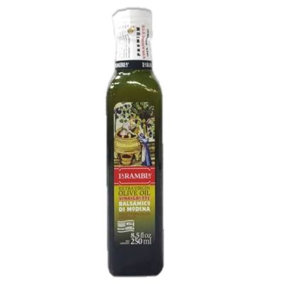 Premium import🔸( x 1) La Rambla Extra Virgin Olive Oil w/ Balsamic 250 mL น้ำมันมะกอกบริสุทธิ์พิเศษ(80%) ผสมบัลซามิก - LR101