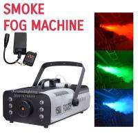 Smoke 1500w Fog machine สโมค1500w LED  [ มี 2 รุ่น กดเลือกเอา รุ่นธรรมดา แลรุ่นมีไฟ LED ] เครื่องทำควัน เครื่องทำไดรไอซ์ สำหรับไฟดิสโก้เลเซอร์