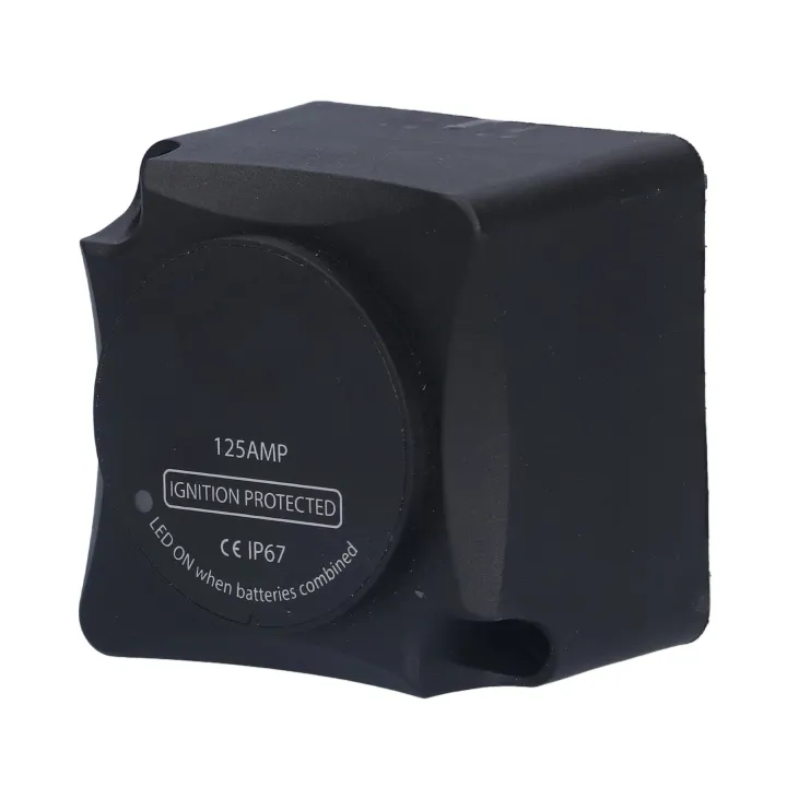 Voltage Sensitive Relay Automatic Charging VSR Dual Smart Battery Isolator with Screws 12V 125A