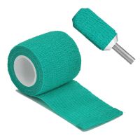 New Product 1/6/10 Pcs Green Gauze  Bandage Self-Adhesive Breathable Elastic Bandages For Sports Fixing Finger Wrist Leg