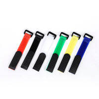 10PCS Fishing Rod Tie Holders Straps Belts Suspenders Fastener Hook Loop Cable Cord Ties Belt Fishing Tools Accessories