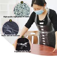 Disposable Apron Transparent Kitchen Cooking Dining Waterproof Oil Proof Hot Pot Lobster Household Restaurant Wholesale Supply Aprons