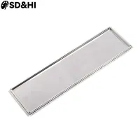 2PCS I/O Shield No Any Opening Blank Backplate For All Motherboard DIY