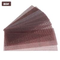 【cw】 30pcs 198×70mm Mesh Sandpapers Hook amp;Loop Abrasive Anti Clogging Sandpaper Dust blocking 80 600 Grit Sanding Paper 【hot】