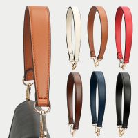 DDCCGGFASHION Bag Handle Strap Shoulder Bucket Belt Replacement Armpit Hand Carry Leather Short Solid Color