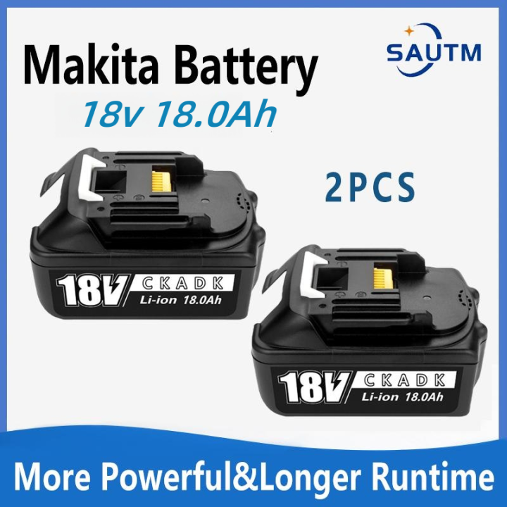 Makita 18V 18.0Ah Rechargeable Battery 18000mah LiIon Battery ...