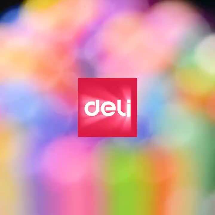 Deli 6523 water soluble color lead 48 color student color pencil hand