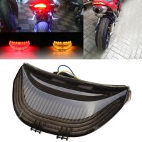 Motorcycle Parts LED Tail Brake Light Turn Signals for Honda CBR 600RR CBR1000RR RR Fireblade Smoke Aftermarket Free Shipping