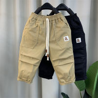 Boys Pants 2023 New Western Style Baby Boy Spring And Autumn Casual Pants Trendy Childrens Cool Handsome Fried Street Overalls