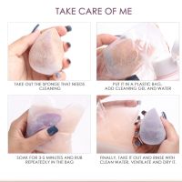 Focallure Microfiber Velvet Makeup Sponge Egg Beauty Best Tools For Setting Powder