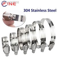 ◈✁ High Quality 304 Stainless Steel Adjustable Drive Hose Clamp Hoop Pipe Clamp Tube Clip For Fuel Line Worm Washing Machine Pipes