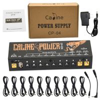 Caline Cp-04 Guitar Pedal Power Supply 10 Isolated Output Power Tuner Short Circuit /Overcurrent Protection Guitar Effect Power