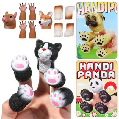 Animal Random Puppet Cat Animal Dolls Finger Puppets Hand Vinyl Animal Hand Puppets Hand Puppet Props Hand Puppet