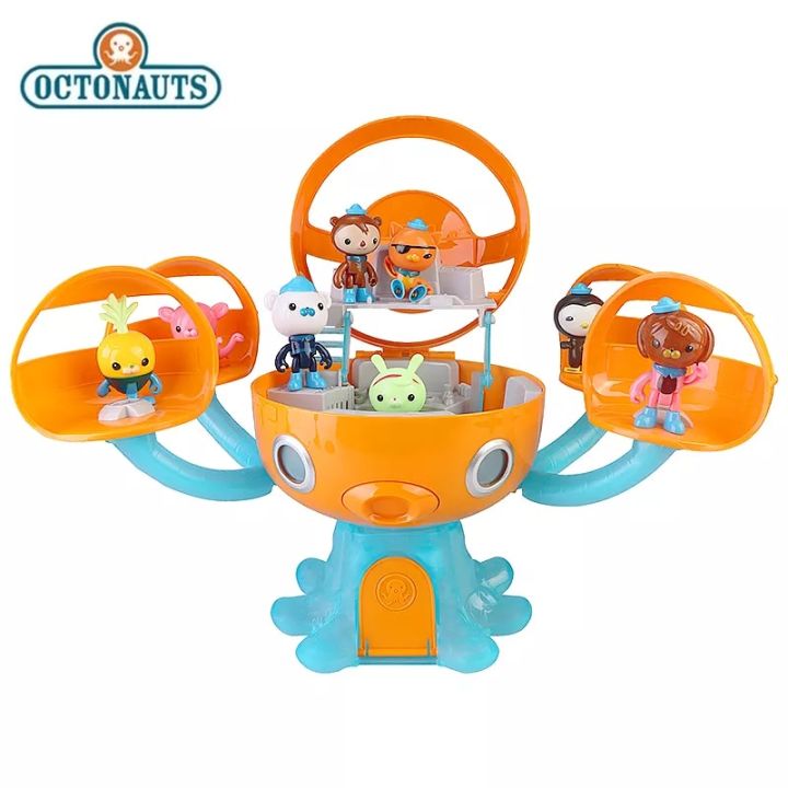 Octonauts Octopus Castle Toy Barnacles Kwazii Peso Shellington Dashi ...