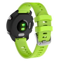 [HOT CHALIUIUILILXWE 607] สายนาฬิกาสำหรับ Garmin Forerunner 245/245M,สายนาฬิกาข้อมืออัจฉริยะกีฬาอะไหล่สร้อยข้อมือซิลิโคนอุปกรณ์อัจฉริยะ