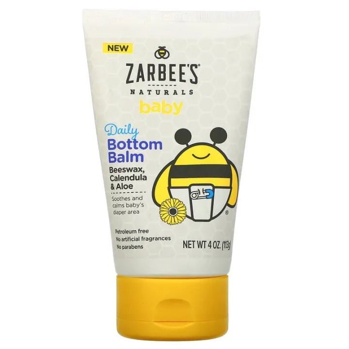 Zarbee's, Baby, Daily Bottom Balm, 4 oz (113 g) Lazada PH