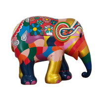 Elephant Parade Dumbo (10-75cm) Elephant Statue Hand Painted งานทำมือรูปปั้นช้างสีสันสดใส ของขวัญวันเกิด ของที่ระลึกไทย