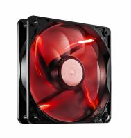 พัดลมเคส พัดลมระบายความร้อน cooler master sickleflow x 120mm fan LEW RED  R4-SXDP-20FR-A1