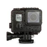 Black King Kong กล่องฝาปิดดำน้ำใต้น้ำฝาครอบป้องกันอุปกรณ์เสริมสำหรับ Gopro Hero 3 + 4