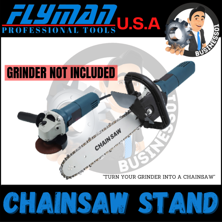 Chainsaw Stand Electric Grinder Accessory Powertool Converter For Wood