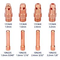 10N23S 10N24S 10N25S 17CB20 1.01.62.43.2มม. TIG Collet และ Collet Body สำหรับ TIG1826ไฟฉายเชื่อมอุปกรณ์เสริม