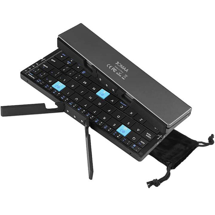 Wireless Foldable Keyboard Bluetooth Keyboard with Stand