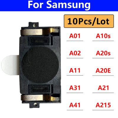 10 ชิ้น / ล็อตเดิมสําหรับ Samsung Galaxy A01 A02 A10S A11 A20E A20S A21S A31 A41 A21 หูฟัง หูฟัง ลําโพง Flex อะไหล่