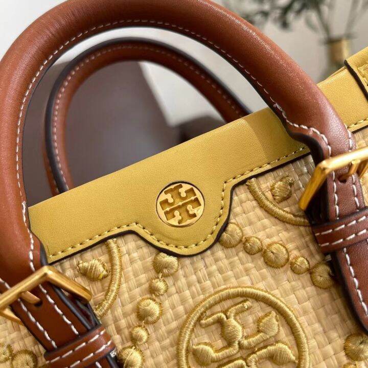 2023-new-tory-burch-t-monogram-series-mini-size-straw-tote-bag-handbag-shoulder-bag