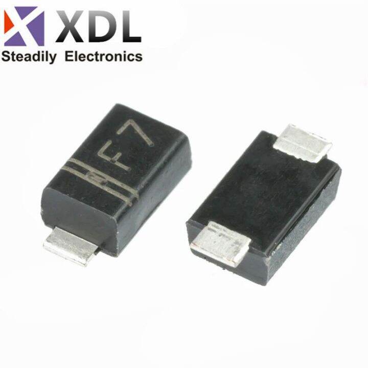 50PCS F7 FR107 1A 1000V fast recovery diode SOD-123 SMD | Lazada PH