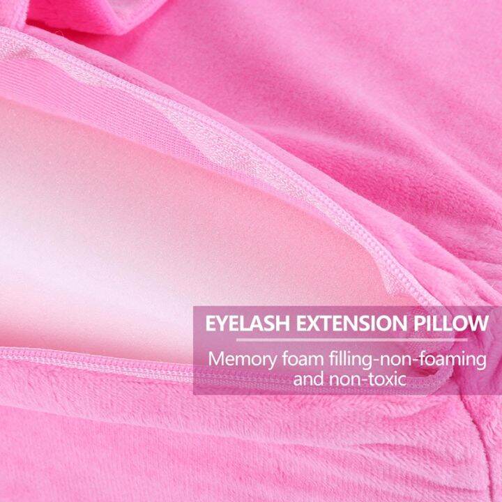 eyelash-extension-pillow-flannel-salon-lash-pillow-makeup-tools-grafting-eyelash-pillow-ergonomic-support-extension-curve-salon