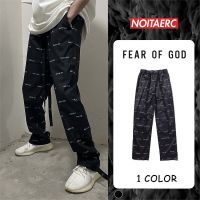 ◈❄♚ ESSENTIALS FEAR GOD กางเกงขายาว 1สีกางเกงไฮสตรีทแฟชั่น์ FOG ชุดคู่รัก กางเกงผู้ชาย กางเกงผู้หญิง