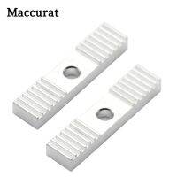 Maccurat DIY GT2 3D Printer Aluminum Block Timing Belt Fixing Piece Tooth Pitch 2mm Clamp 9x40mm For 3D Printer CNC