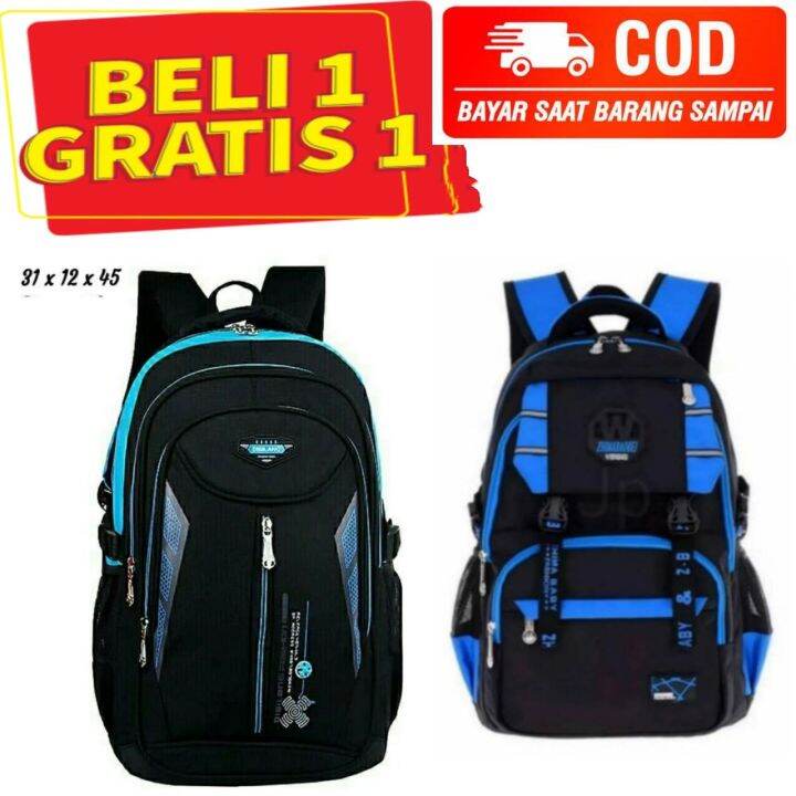 TAS RANSEL SEKOLAH BELI 1 GRATIS 1/TAS RANSEL SEKOLAH MURAH HARGA