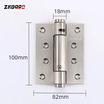 ELITACO】4'' 5'' Stainless Steel Spring Hinge Single Cowboy Self