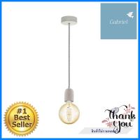 ไฟช่อ EGLO YORTH สีเทา 1 หัวPENDANT LAMP EGLO YORTH GREY 1-LIGHT **จัดส่งด่วนทั่วประเทศ**