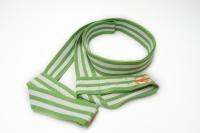 YogaAum สายรัดโยคะ Aum Mat Sling - Light Green/White