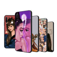 Ariana Grande Cartoon อ่อนนุ่ม เคสโทรศัพท์ หรับ OPPO  Black ปก