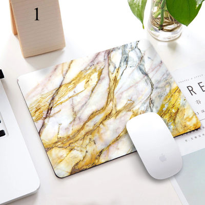 ร้อนหินอ่อนสไตล์นอร์ดิกแผ่นรองเมาส์ขนาดเล็กคอมพิวเตอร์แล็ปท็อป M Ousepad สี่เหลี่ยมผืนผ้าลื่นยางฐาน Deskpad ตารางเสื่ออุปกรณ์โต๊ะ