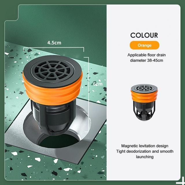 cw-hotx-shower-floor-drain-strainer-cover-plug-trap-plastic-anti-odor-siphon-insect-proof-sink