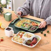 【hot sale】 ◘﹍ C01 Fat-reduced Meal Tray Childrens Plate Baby Plate Lunch Plate Breakfast Plate Fruit Plate Compartment Plate Childrens Cutlery Bento Plate Household Rice Plate School Plate Dinner Plate Diet Plate 健身餐盤，211餐盤 分餐盤