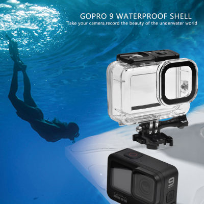 Seafrogs 40เมตร130ft ใต้น้ำกรณีที่อยู่อาศัยกันน้ำสำหรับ Gopro ฮีโร่4 5 6 7 8 9ดำน้ำป้องกันปก Photograhy ชุด