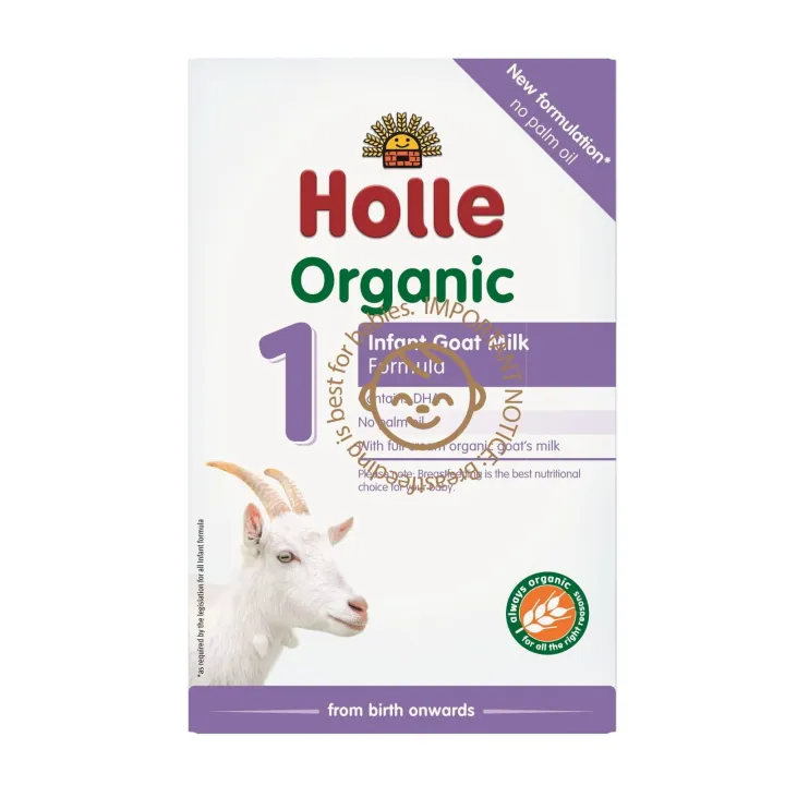 Holle Organic Infant Goat Milk Formula 1 With Dha (400G) Baby Formula