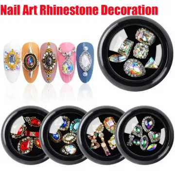 Economic & Shiny Nail Crystal Stones for Decorations 