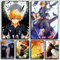 Haikyuu ญี่ปุ่นกีฬาอะนิเมะย้อนยุคสไตล์งานศิลปะ,ที่สมบูรณ์แบบสำหรับตกแต่งบ้าน,ห้องเด็ก,โซฟาตกแต่งผนัง,ที่มีคุณภาพสูงผ้าใบจิตรกรรมโปสเตอร์