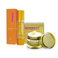 Lanopearl Applestem Q10 Rejuvenating 50 ml.คู่กับ Lanopearl Penta-Max Nanosome Gold Serum 50ml. คู่สุดคุ้ม