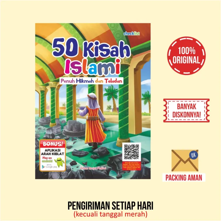 Buku Cerita Anak Islam Bergambar 50 Kisah Islami Penuh Hikmah & Teladan ...