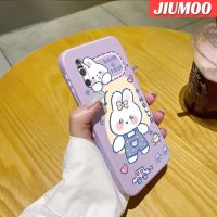 JIUMOO เคสสำหรับ Xiaomi MI 9 SE,เคสโทรศัพท์บางดีไซน์ใหม่สวยงามบางลายการ์ตูนกระต่ายน่ารักเคสป้องกันขอบสี่เหลี่ยมเคสนิ่มเคสกันกระแทกปลอกซิลิโคน