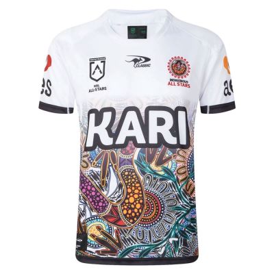 High quality Indigenous All Stars Rugby Shirt Mens 2022 Home Jersey