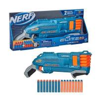 Nerf Elite 2.0 Warden DB-8 Blaster, 16 Official Nerf Darts, Blast 2 Darts At Once, Tactical Rail, Slam Fire สินค้าลิขสิทธิ์ของแท้